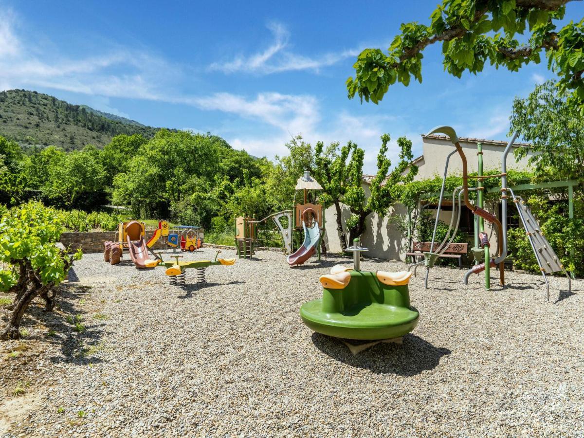 Classy Holiday Home In Les Vans With Pool Chambonas Esterno foto